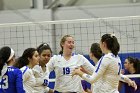 Volleyball vs Emerson  Wheaton College Women's Volleyball vs Emerson College. - Photo by Keith Nordstrom : Wheaton, Volleyball, VB2019